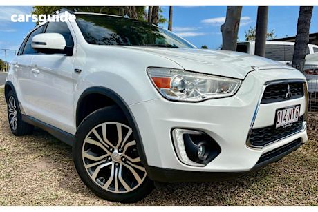 White 2016 Mitsubishi ASX SUV LS F