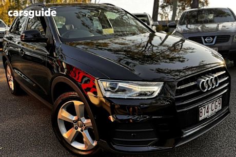 Black 2015 Audi Q3 Wagon 1.4 Tfsi (110Kw)