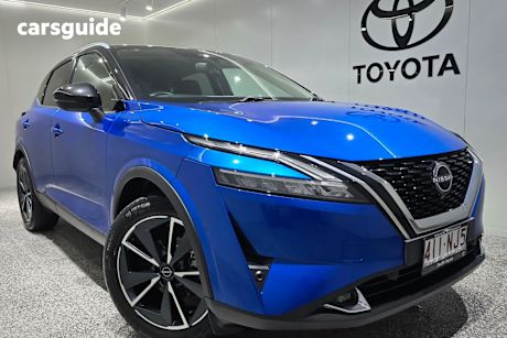 Blue 2022 Nissan Qashqai Wagon St-L