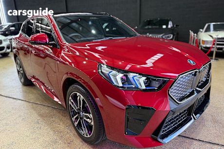 Red 2024 BMW IX2 SUV XDRIVE30 M SPORT 4WD