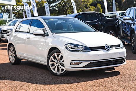 White 2019 Volkswagen Golf Hatch 110TSI HIGHLINE F