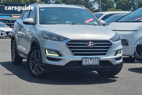 Silver 2019 Hyundai Tucson Wagon Elite (Fwd)