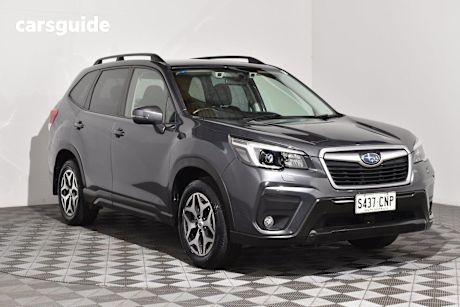 Grey 2021 Subaru Forester SUV 2.5I 4WD