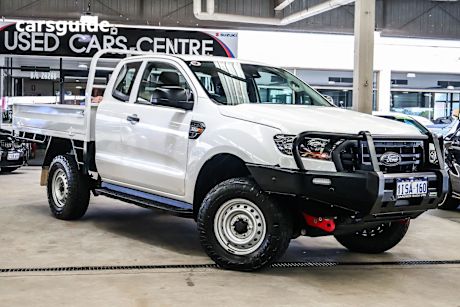 White 2022 Ford Ranger Ute Tray XL 4X4