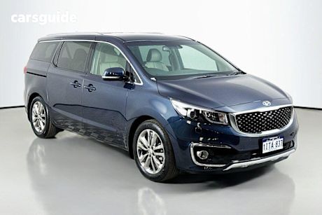 Blue 2016 Kia Carnival Wagon Platinum (W/O 2Nd Row Heated)