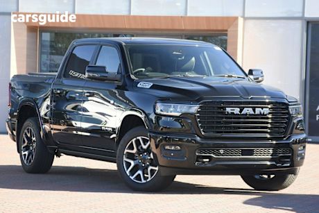 Black 2025 Ram 1500 Crew Cab Utility Rebel Hurricane