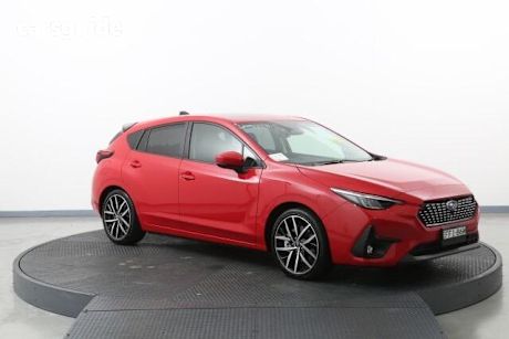 Red 2023 Subaru Impreza Hatch AWD 2.0S