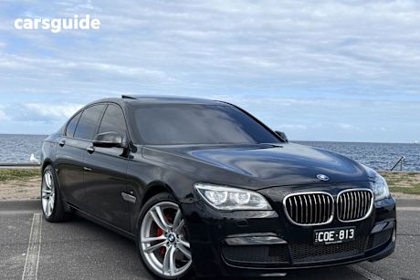 Black 2013 BMW 730D Sedan