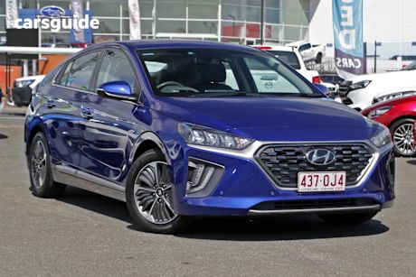 Blue 2020 Hyundai Ioniq Hatch PLUG-IN PREMIUM F