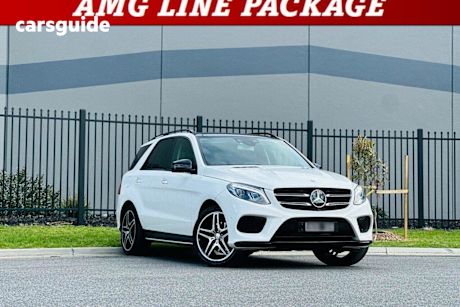 White 2016 Mercedes-Benz GLE-Class SUV GLE350D 4 MATIC