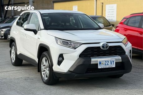 White 2021 Toyota RAV4 SUV GX 4X4