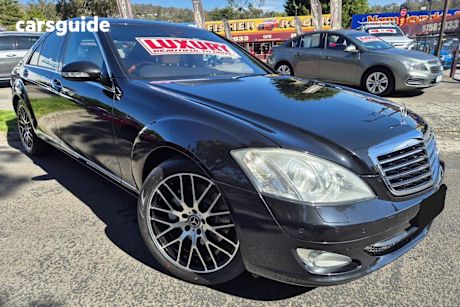 Black 2006 Mercedes-Benz S350 Sedan