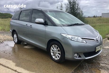 Grey 2009 Toyota Tarago Wagon Gli V6
