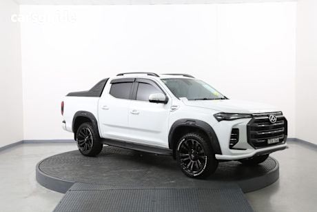 White 2023 LDV T60 Ute Tray MAX LUXE 4X4