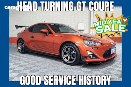 Orange 2012 Toyota 86 Coupe GT R