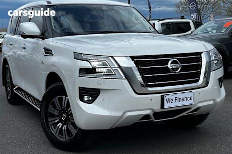 White 2020 Nissan Patrol SUV TI 4X4