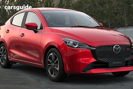Red 2025 Mazda Mazda2 Sedan G15 Gt