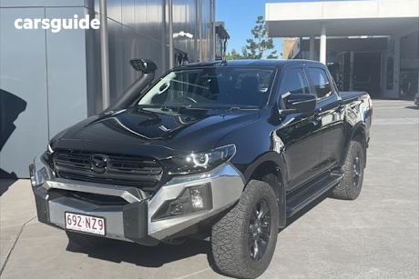 Black 2022 Mazda BT-50 Ute Tray XTR 4X4