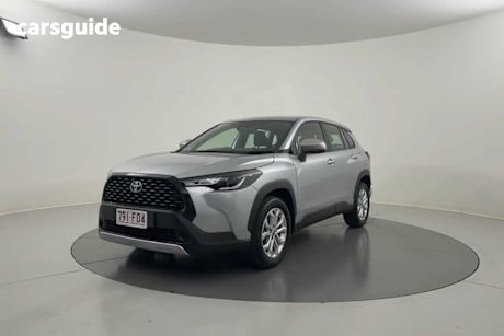 Silver 2022 Toyota Corolla Cross Wagon Gx 2Wd