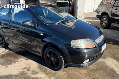 Black 2006 Holden Barina Hatchback