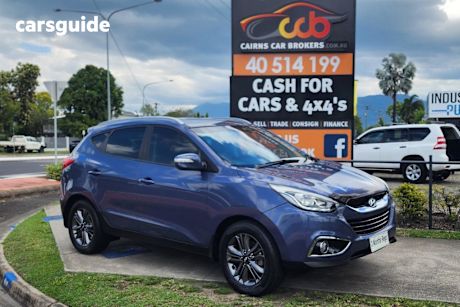 Blue 2013 Hyundai IX35 Wagon Se (Fwd)