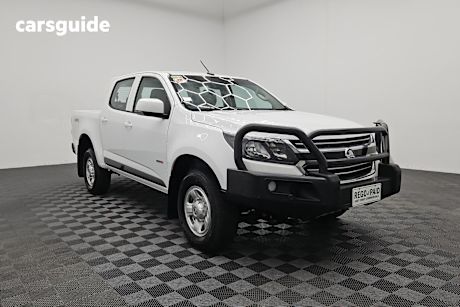 White 2019 Holden Colorado Ute Tray LS 4X4
