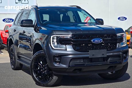 Grey 2024 Ford Everest Wagon Sport (4Wd)