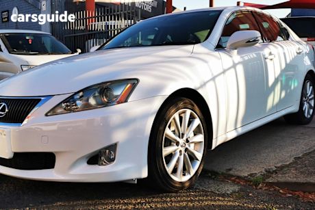 White 2008 Lexus IS Sedan IS350