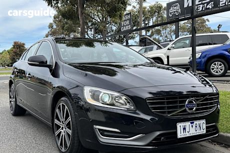 Black 2014 Volvo S60 Sedan T5 Luxury