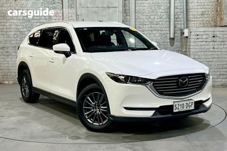 White 2020 Mazda CX-8 Wagon Sport (Fwd)