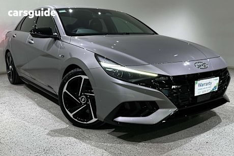 Grey 2020 Hyundai I30 Sedan N LINE PREMIUM F