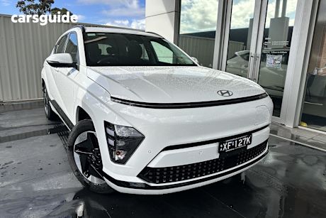 White 2025 Hyundai Kona Wagon Electric Ext Range