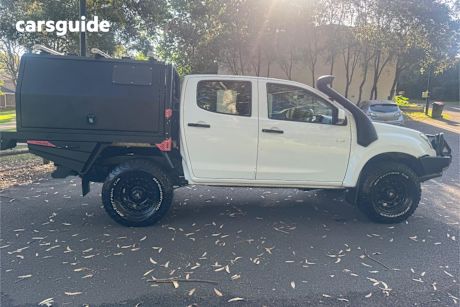 White 2014 Isuzu D-MAX Ute Tray LS-U HIGH RIDE R