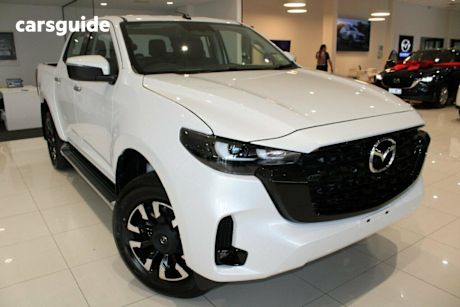 White 2025 Mazda BT-50 Dual Cab Pick-up Xtr (4X4)