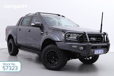 Grey 2021 Ford Ranger Double Cab Pick Up Wildtrak 3.2 (4X4)