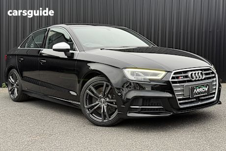 Black 2018 Audi S3 Sedan 4WD