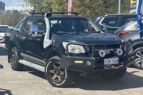 Black 2012 Holden Colorado Crew Cab Pickup Ltz (4X4)