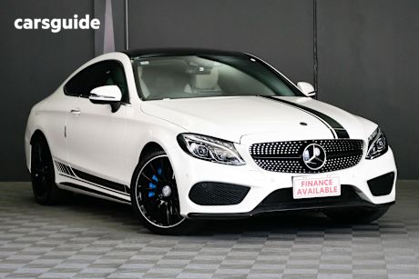 White 2016 Mercedes-Benz C300 Coupe