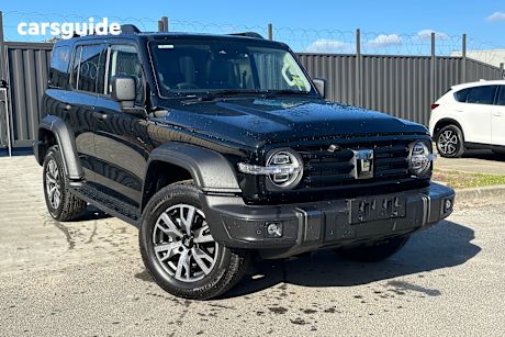 Black 2025 GWM Tank 300 Wagon Ultra Diesel