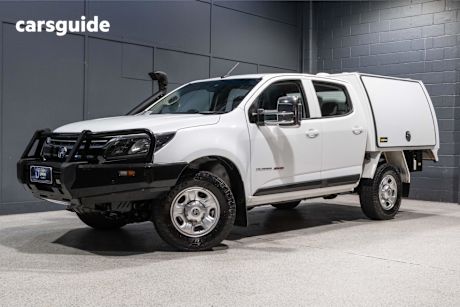 White 2018 Holden Colorado Ute Tray LS 4X4