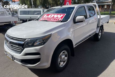 White 2019 Holden Colorado Crew Cab Chassis Ls (4X2) (5Yr)