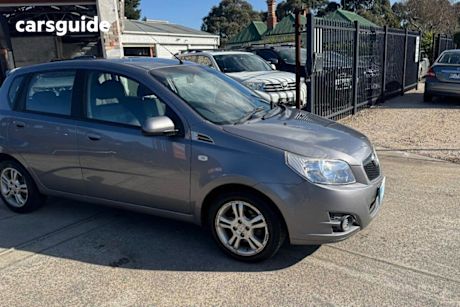 Grey 2011 Holden Barina Hatchback