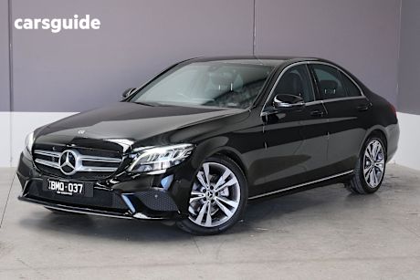 Black 2020 Mercedes-Benz C-CLASS Sedan C200 R