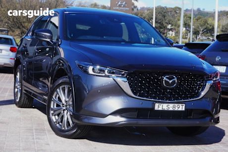 Grey 2023 Mazda CX-5 Wagon Akera (Awd)