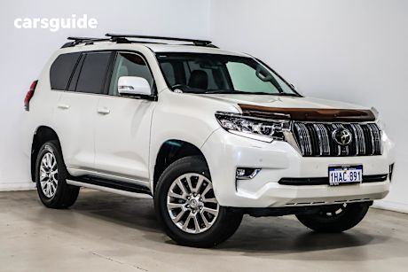 White 2020 Toyota Landcruiser Prado SUV VX 4X4