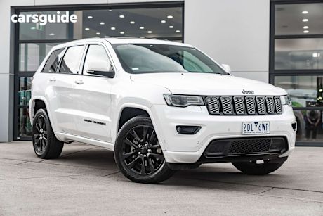 White 2019 Jeep Grand Cherokee SUV NIGHT EAGLE 4X4