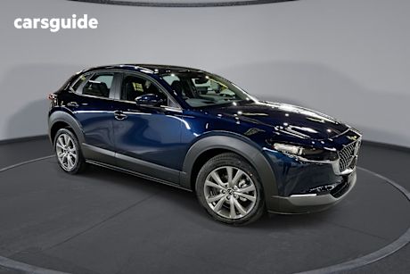 Blue 2025 Mazda CX-30 SUV G20 EVOLVE F