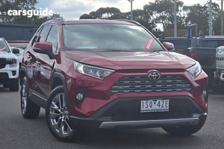 Red 2020 Toyota RAV4 Wagon Cruiser (2Wd)