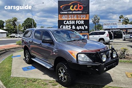 Grey 2016 Mazda BT-50 Dual Cab Utility Xt (4X4)