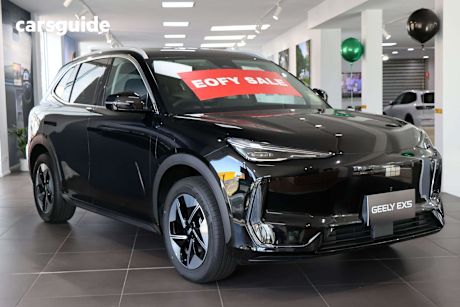 Black 2025 Geely EX5 Wagon Complete